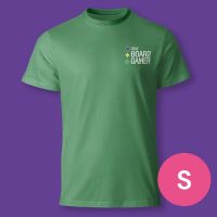 T-shirt TBG True Board Gamer - S Verde