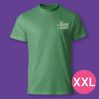 T-shirt TBG True Board Gamer - XXL Verde