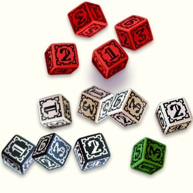 One Card Dungeon - Set di Dadi