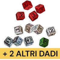 One Card Dungeon - Set di 14 Dadi Custom