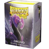 100 Bustine Standard Dragon Shield Matte Dual Sleeves - ORCHID