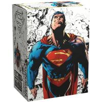 100 Bustine Standard Dragon Shield Matte Dual Art Sleeves - SUPERMAN CORE (Full Color)