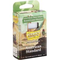 100 Bustine Clear/NonGlare - American Standard 57x89