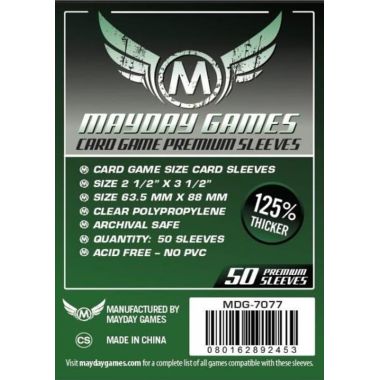 Bustine Premium Card Game Mayday 50 (63,5x88)