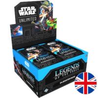 Star Wars Unlimited - Legends of the Force - Box da 24 Booster Pack - Ed. Inglese | Mythic Bundle Star Wars Unlimited - Legends of the Force - Box da 24 Booster Pack - Ed. Inglese | Mythic Bundle