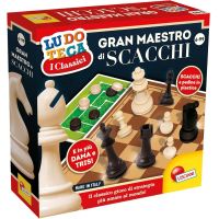Gran Maestro di Scacchi 3 in 1 - Scacchi, Dama e Tris