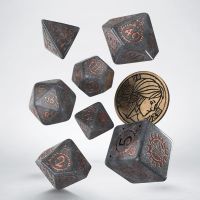 Set di 7 Dadi The Witcher Ciri - Elder Blood